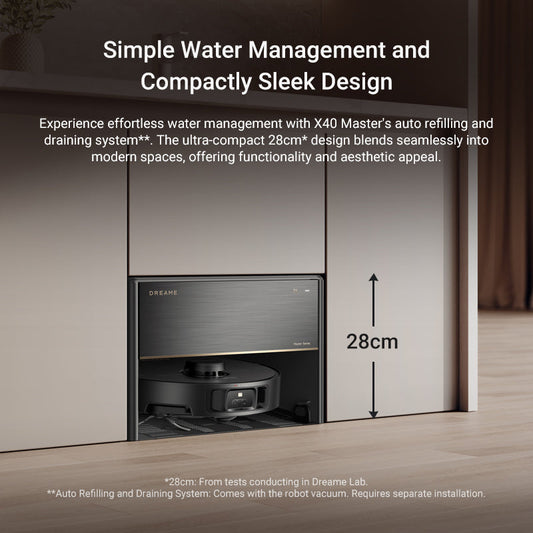 X40 Master Robot Vacuum