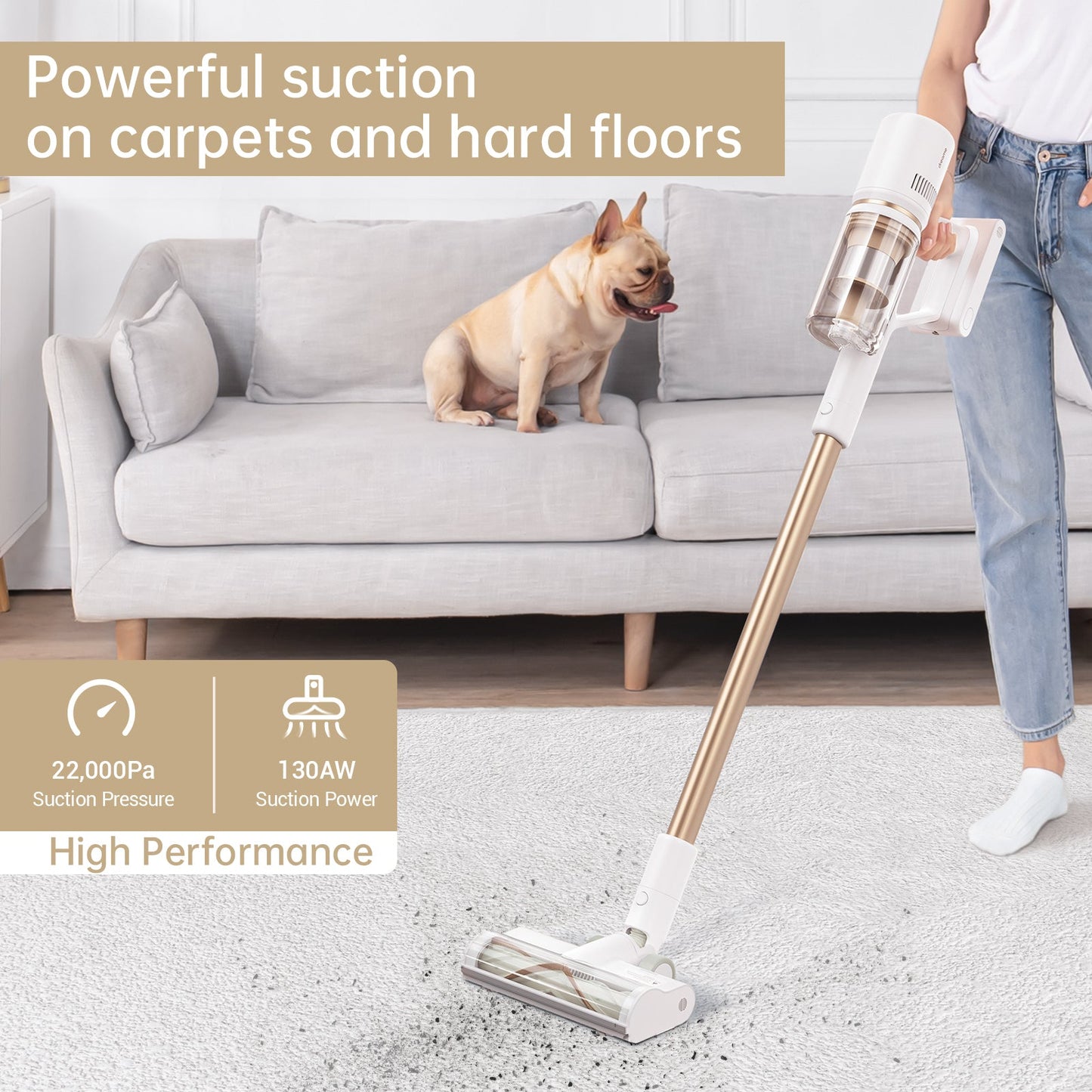 P10 Pro Cordless Stick Vacuum