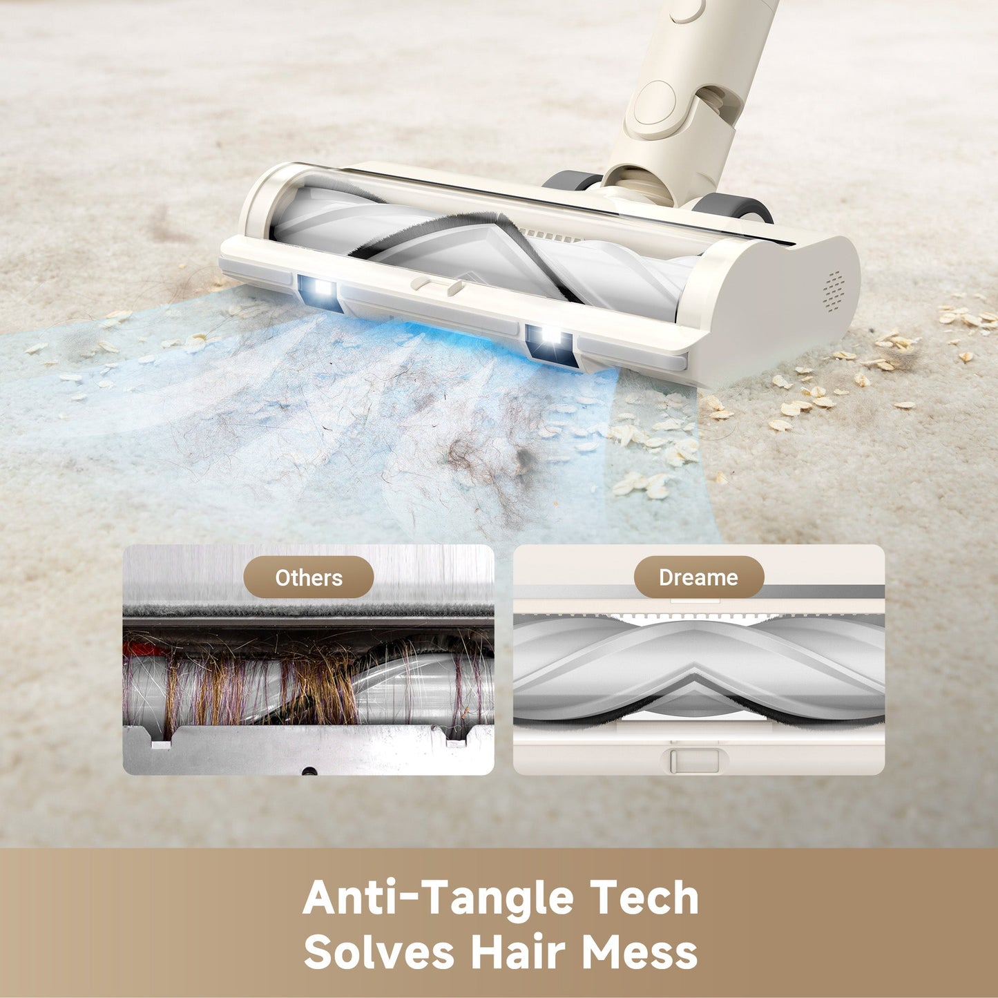 R10 Pure Cordless Stick Vacuum + Multi-Surface Brush Roller