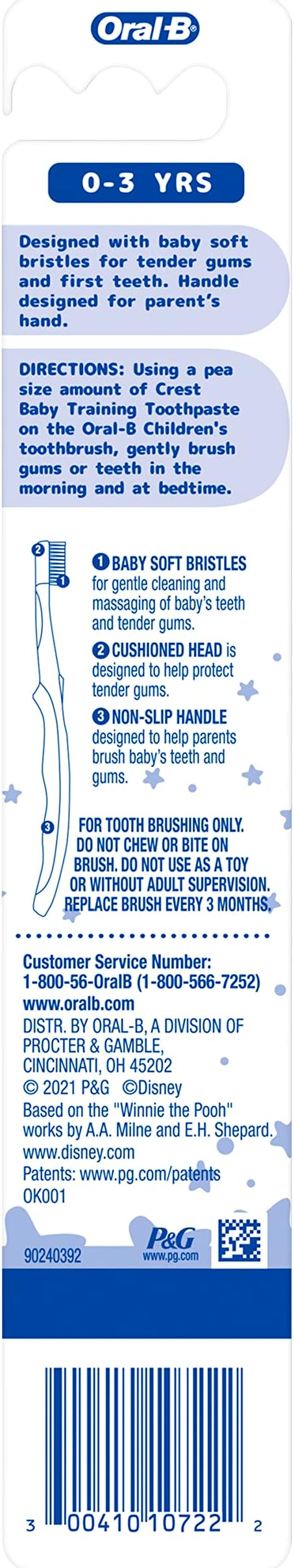 CREST BABY TOOTH-PASTE+TOOTHBRUSH