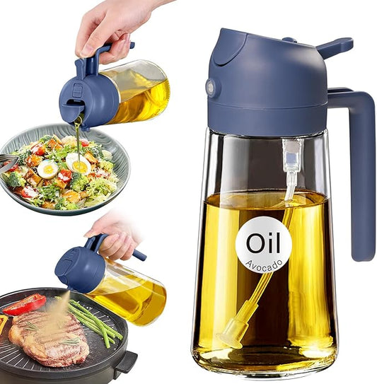 YARRAMATE 16oz/470ml Oil Sprayer for Cooking with Stickers