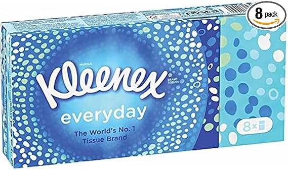 Kleenex Everyday Tissues Pocket, Large (Pack of 8)