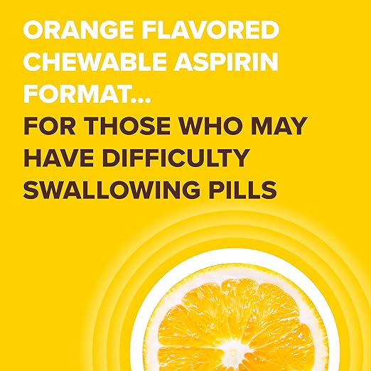 Aspirin Regimen Bayer, 81mg Chewable Tablets