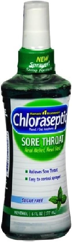 Chloraseptic Sore Throat Spray | Menthol Flavor