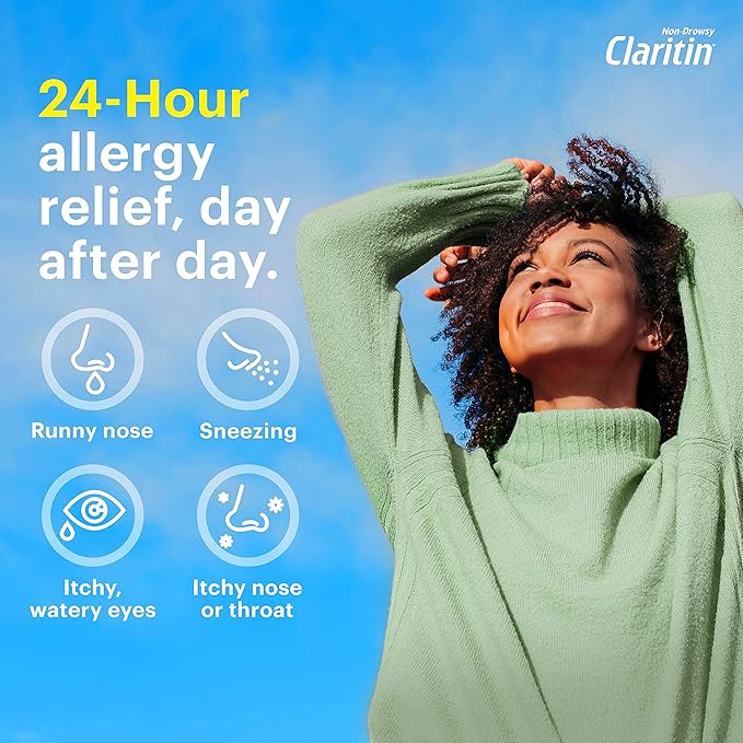 Claritin 24 Hour Non-Drowsy Allergy Tablets