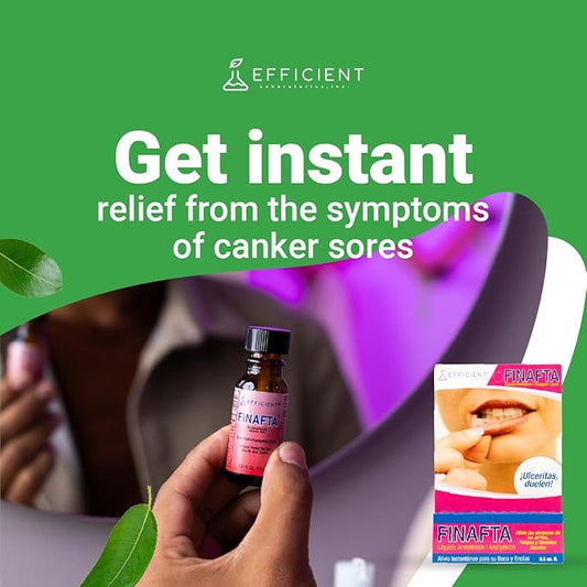 FINAFTA Oral Anesthetic Treatment For Canker Sores