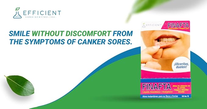 FINAFTA Oral Anesthetic Treatment For Canker Sores