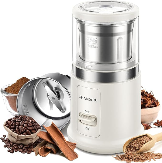 SHARDOR One Touch Coffee Grinder Electric, Spice