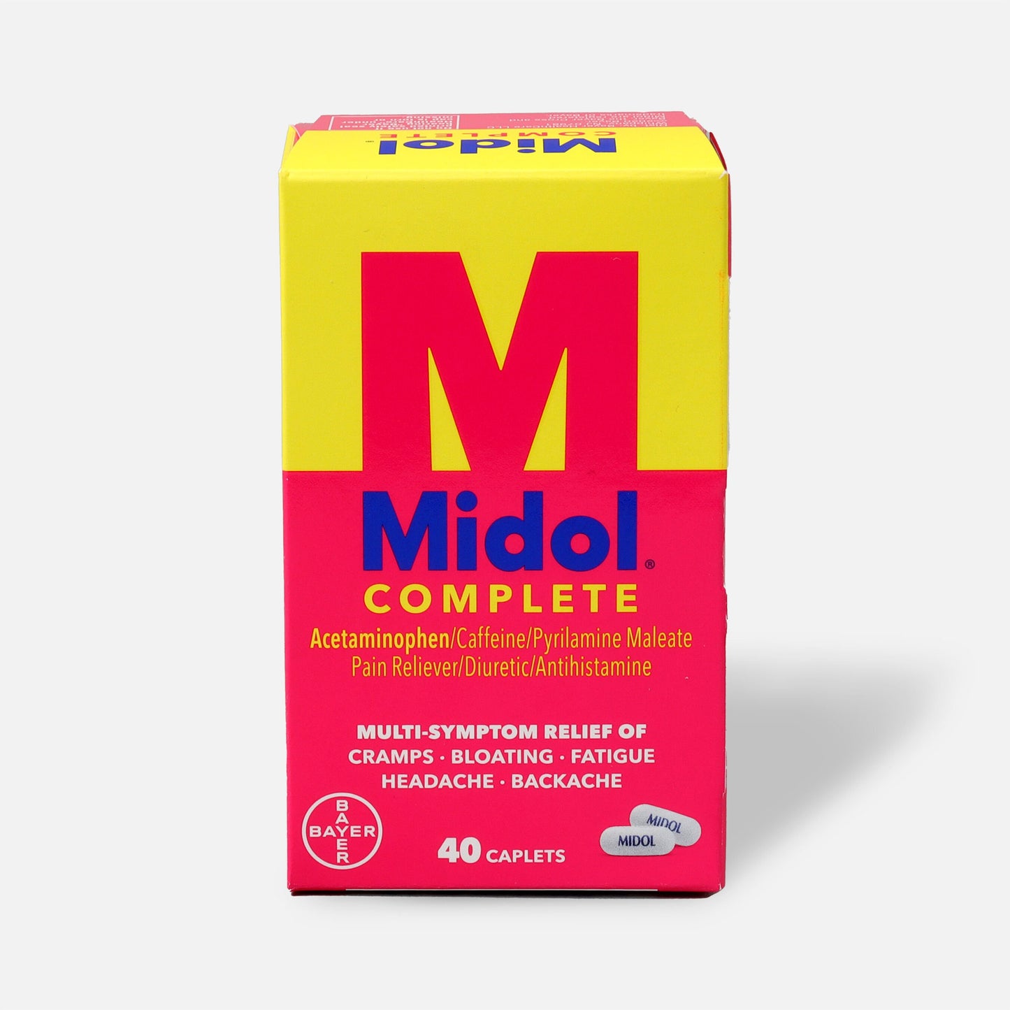 Midol Complete Menstrual Pain Relief Caplets