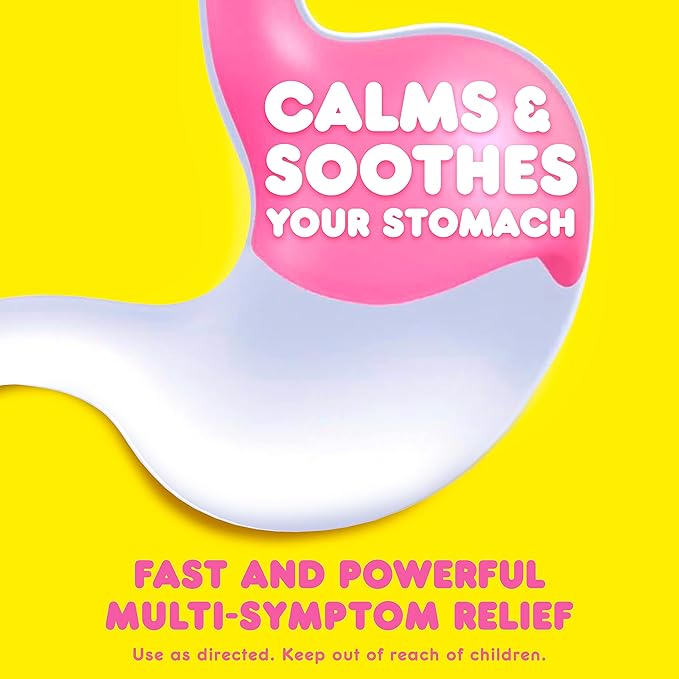 Pepto Bismol Liquid, Upset Stomach Relief, Nausea Relief