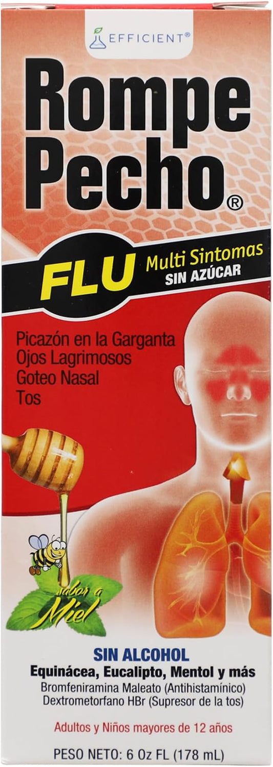 ROMPE PECHO -FLU (Sugar-Free FLU) 6oz