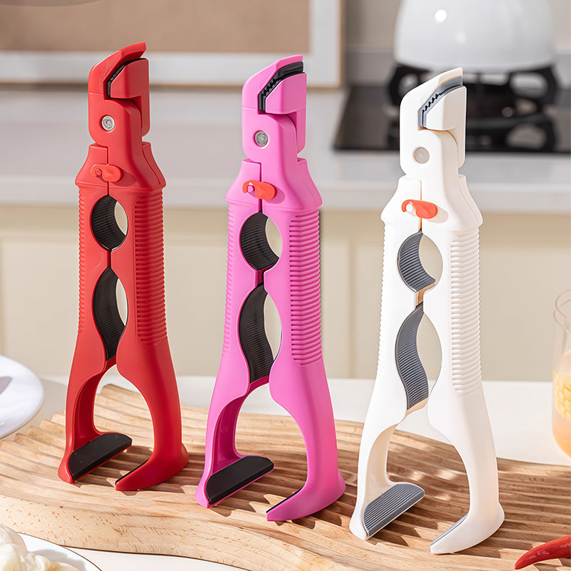 3-in-1 silicone clip for bowls and plates