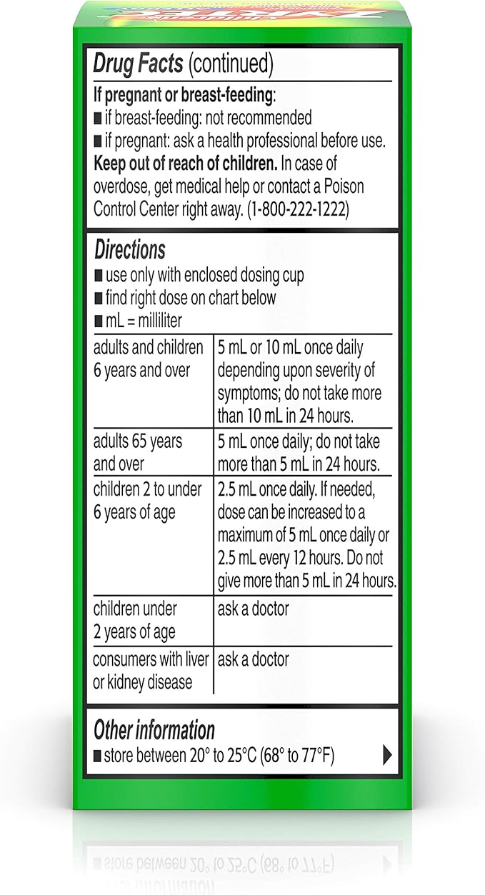 Zyrtec 24 Hr Children’s Allergy Syrup with Cetirizine