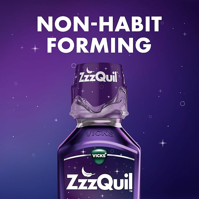 ZzzQuil, Sleep Aid, Nighttime Sleep Aid Liquid