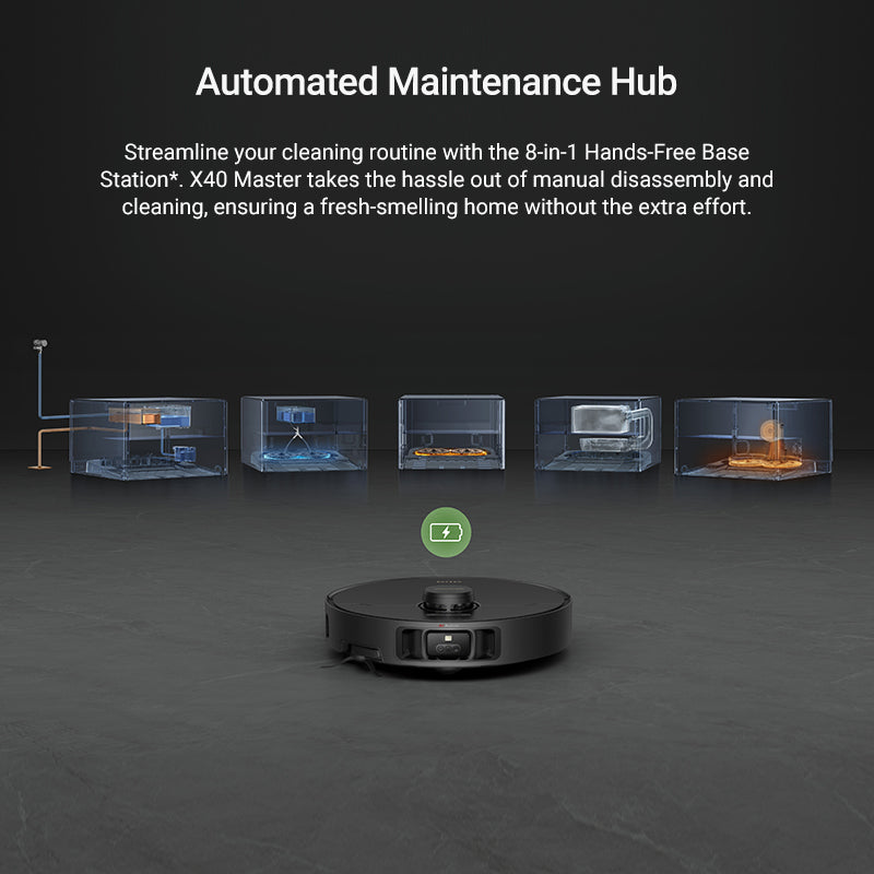 X50 Master All-In-One Robot Vacuum Cleaner