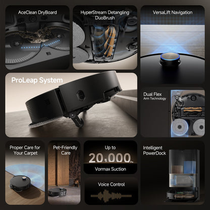 GoVac 800 Robot Vacuum and Mop