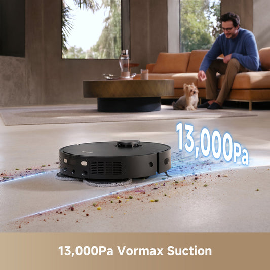 GoVac 400 Robot Vacuum and Mop with Auto-Empty