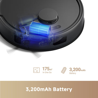 3-in-1 E20 Plus Robot Vacuum and Mop with Smart Technology