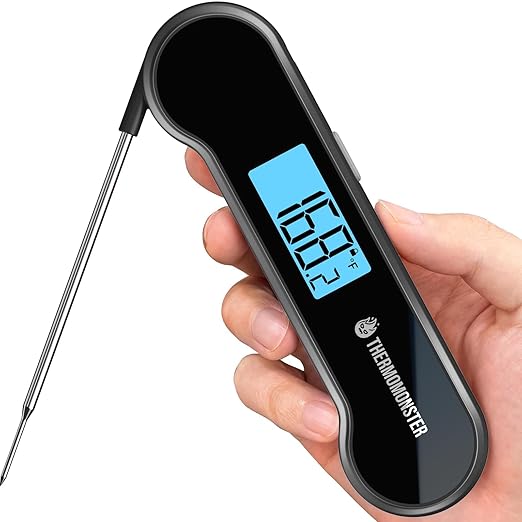 0.5 Sec Instant Read Meat Thermometer Digital with ±0.5℉ Precision