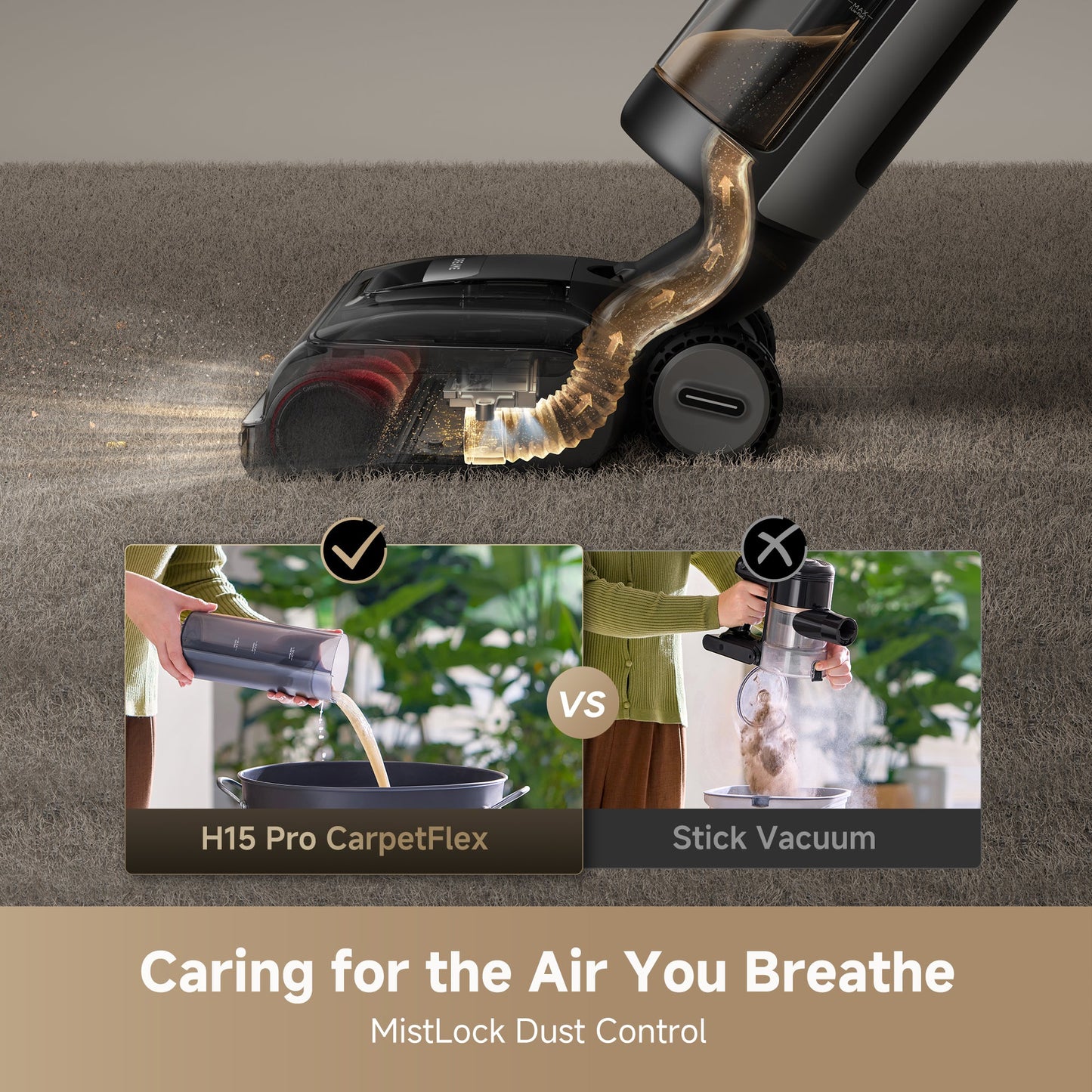 H15 Pro CarpetFlex Wet Dry Vacuum