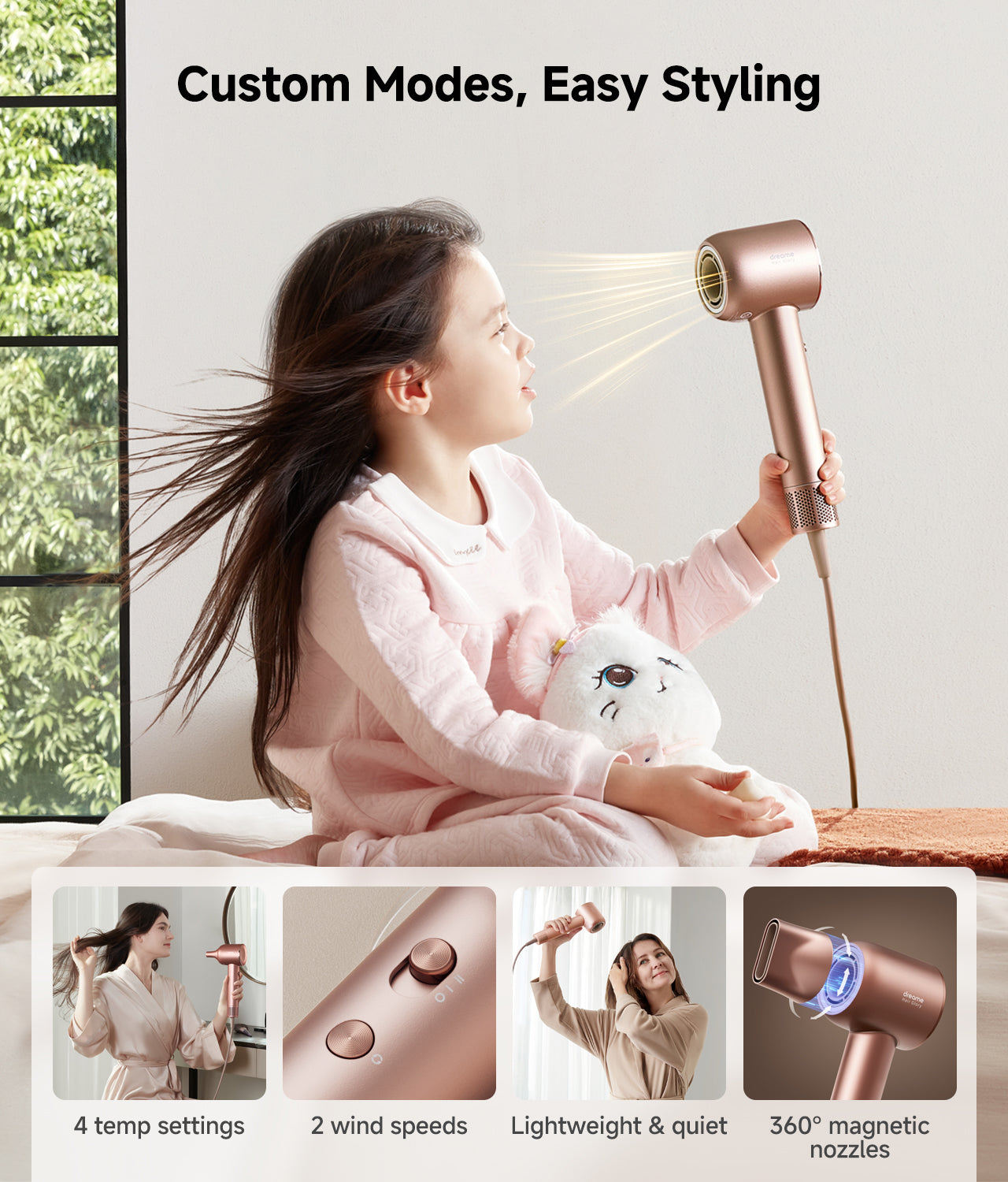 Hair Glory Combo High-Speed Hair Dryer