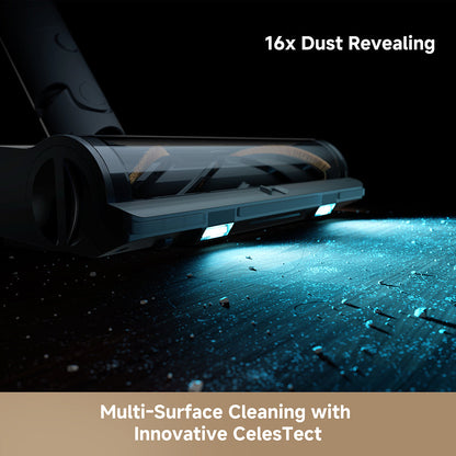 CleanX W15 Cordless Stick Vacuum, 150AW Strong Suction