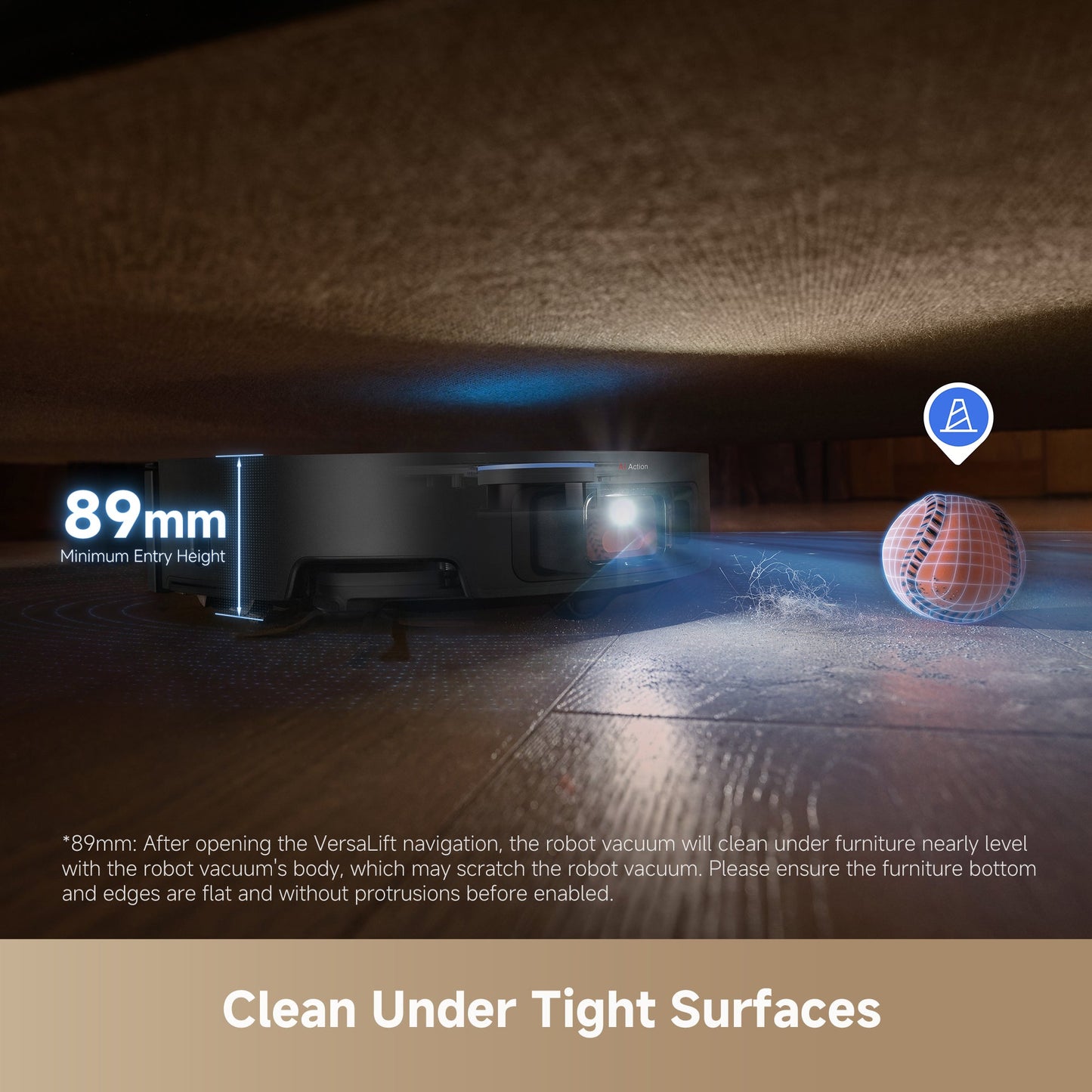 X50 Ultra Robot Vacuum Live Only
