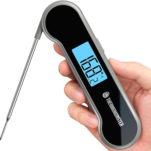 0.5 Sec Instant Read Meat Thermometer Digital with ±0.5℉ Precision