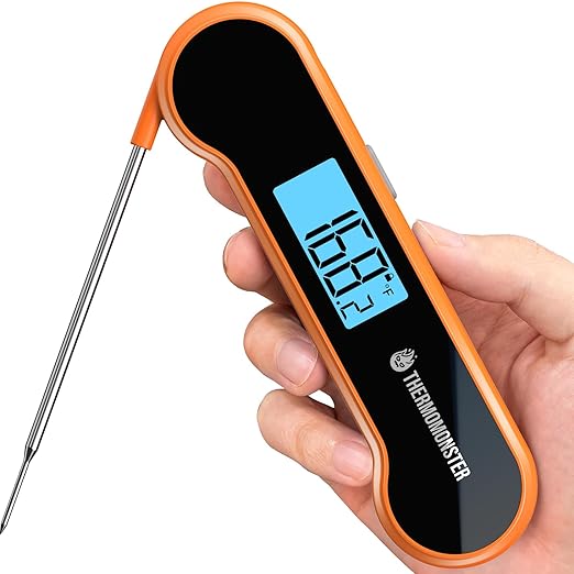 0.5 Sec Instant Read Meat Thermometer Digital with ±0.5℉ Precision