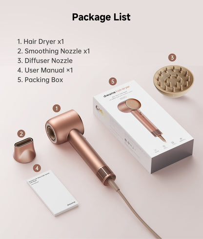 46% Off-Dreame Hair Glory Combo High-Speed Hair Dryer-Membership