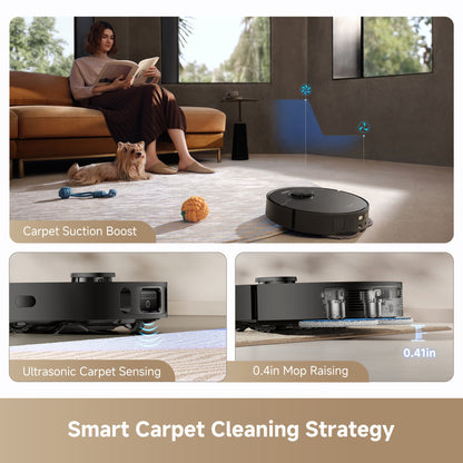 GoVac 400 Robot Vacuum and Mop with Auto-Empty