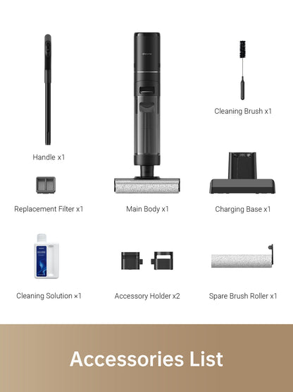 H12 Pro Vacuum Mop Cleaning Bundle, 1 more Filter