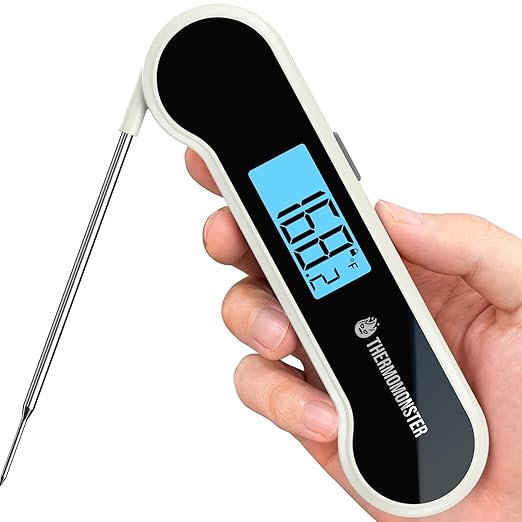 0.5 Sec Instant Read Meat Thermometer Digital with ±0.5℉ Precision