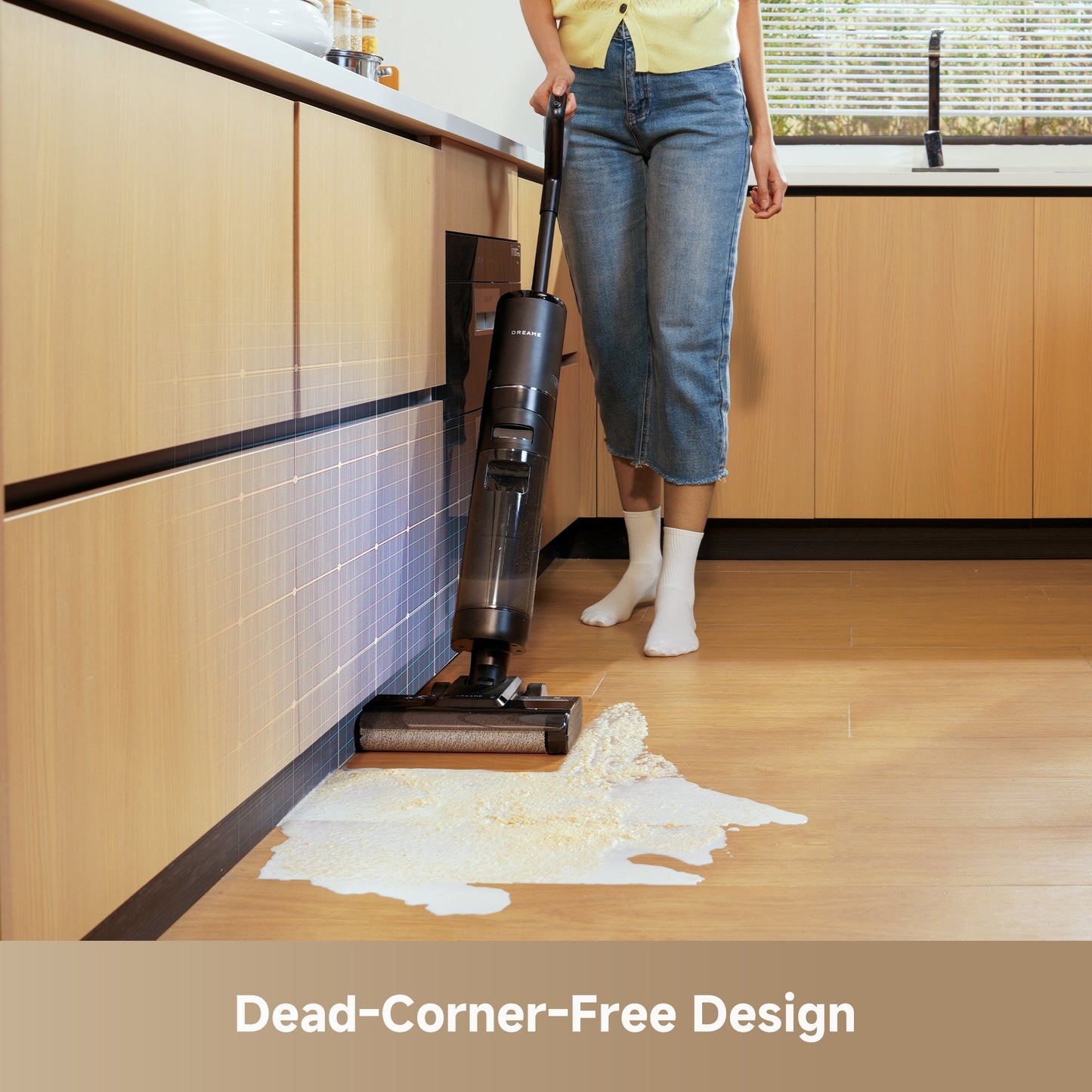 FloorX 301 Floor Washer, Mop Vacuum Combo with Auto Self-Cleaning