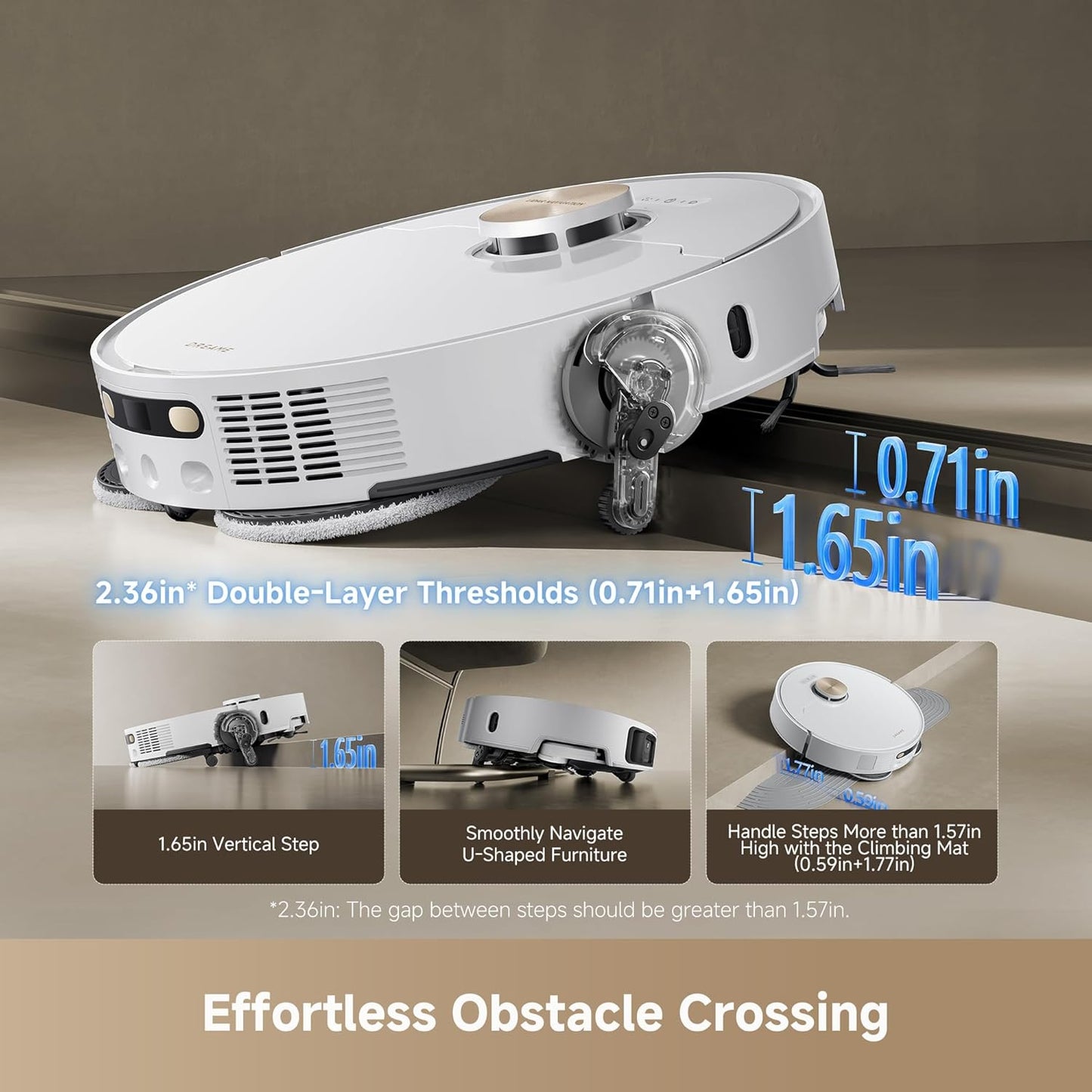 GoVac 600 Robot Vacuum and Mop