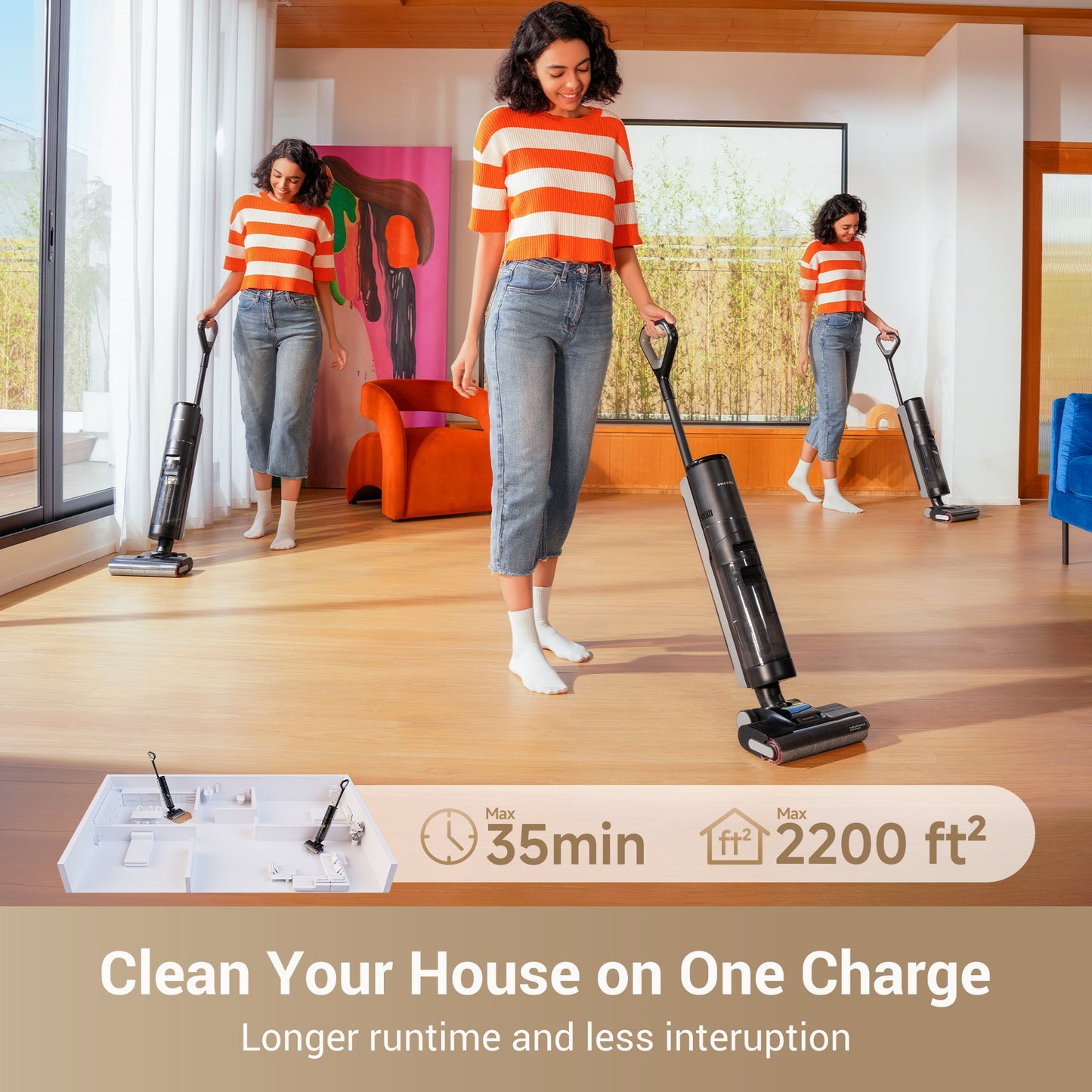FloorX 302 Wet Dry Vacuum Cleaner