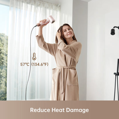 Dreame Glory Pro Hair Dryer, 2 Mins Fast Drying, 4 temperatures and 2 speeds