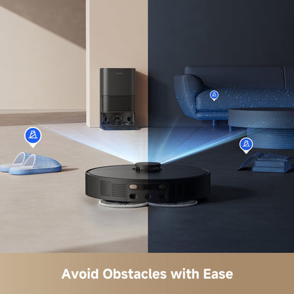 GoVac 400 Robot Vacuum and Mop with Auto-Empty