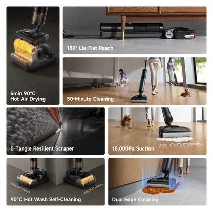 H12 Pro FlexReach Wet Dry Vacuum Cleaner, 1 more Filter