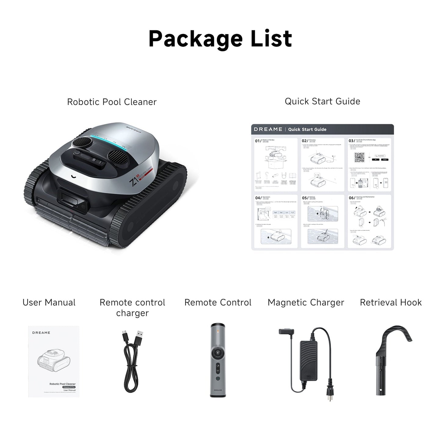 Z1 Pro Robotic Pool Cleaner