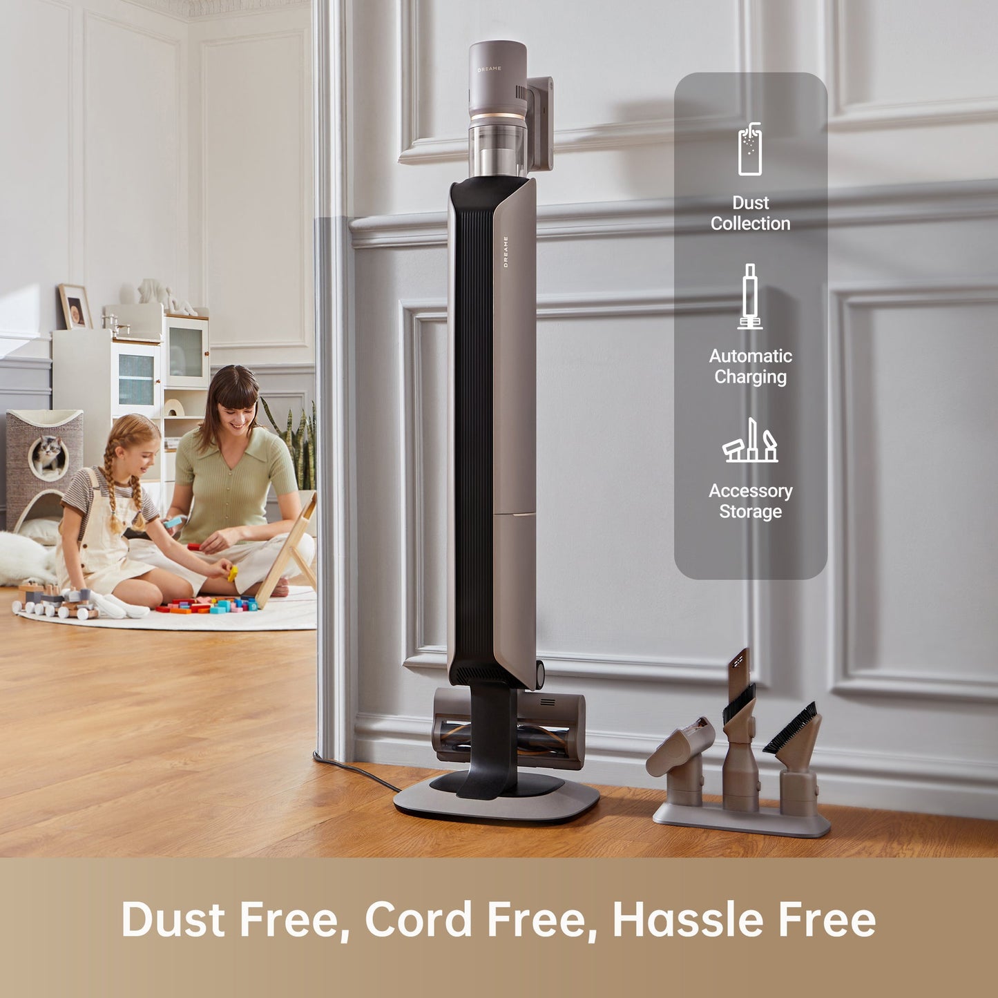 56% Off-Dreame Z10 Station Cordless Stick Vacuum Cleaner-Membership