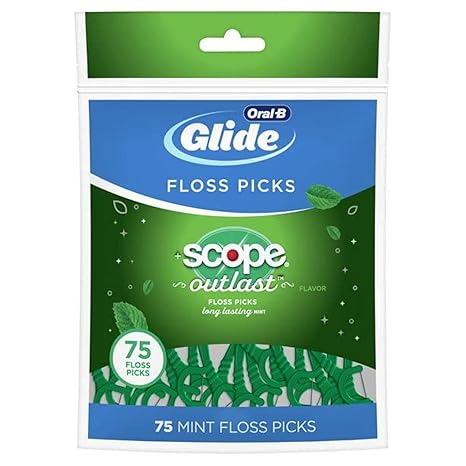 ORAL B GLIDE SCOPE OUTLAST FLOSS PICKS