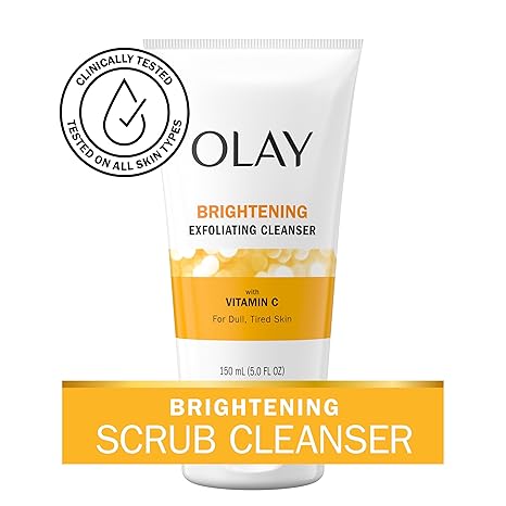 OLAY BRIGHTENING EXFOLIATING CLEANSER