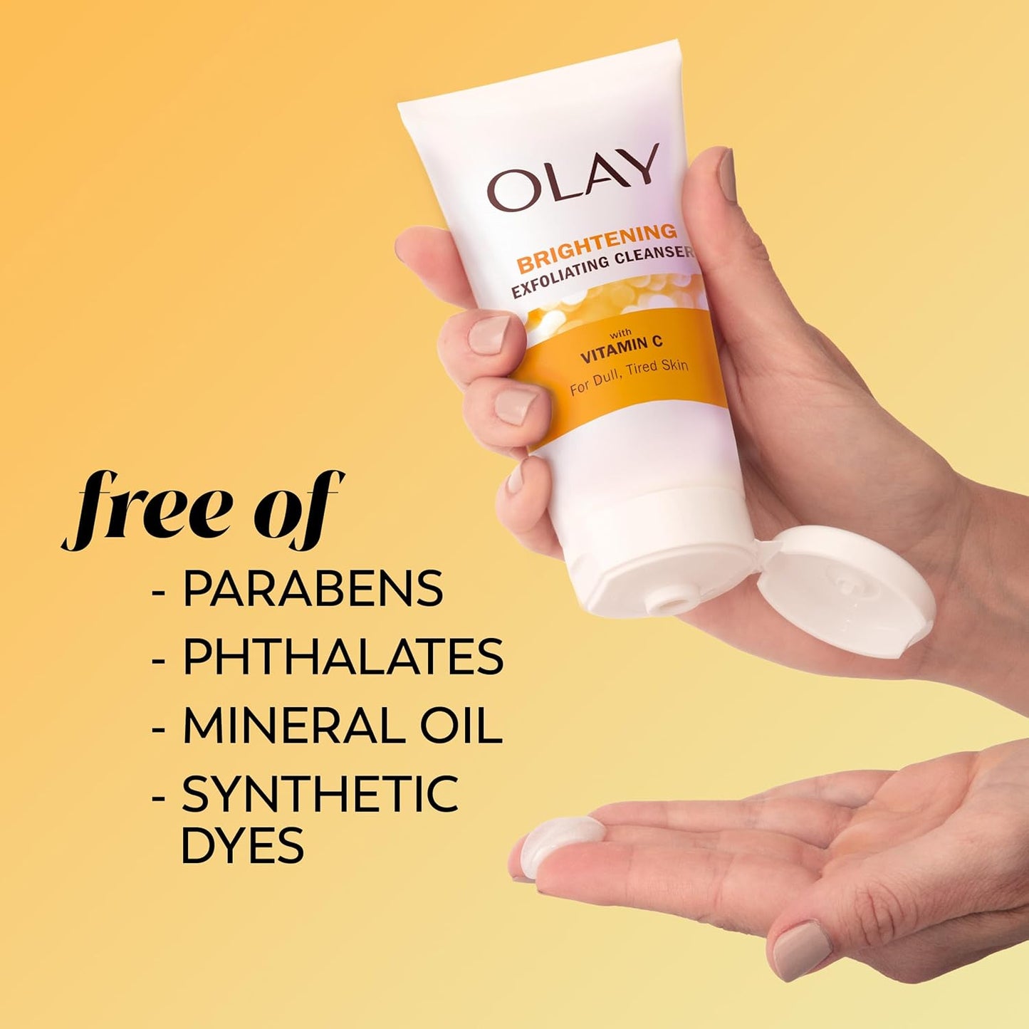 OLAY BRIGHTENING EXFOLIATING CLEANSER