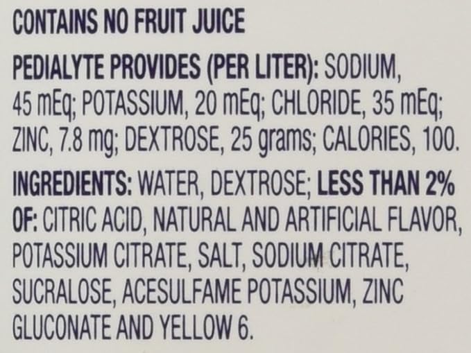 Pedialyte Oral Electrolyte Maintenance Solution, Fruit Flavor