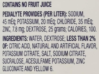 Pedialyte Oral Electrolyte Maintenance Solution, Fruit Flavor