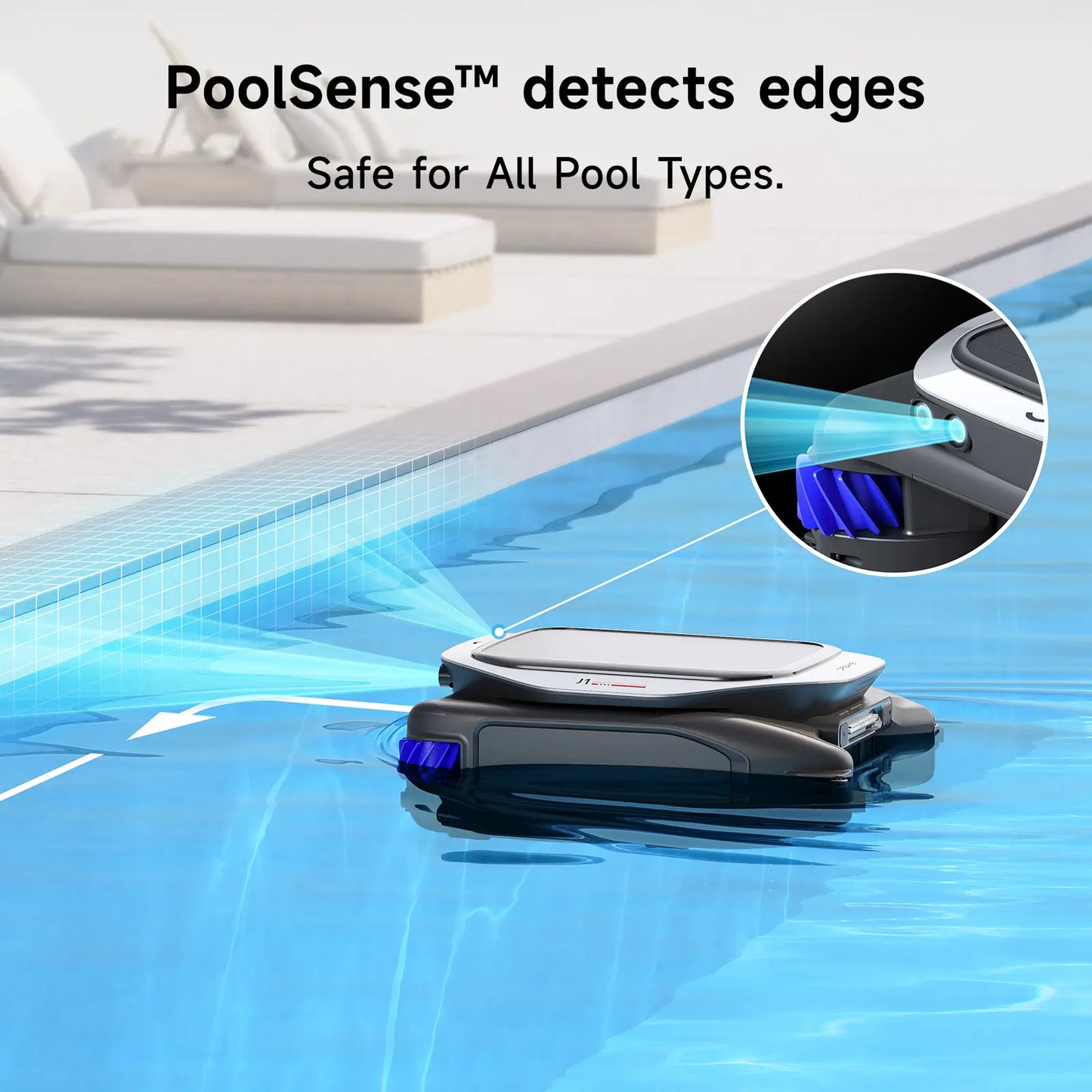 J1 Robotic Pool Skimmer
