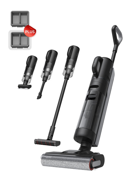 H12 Dual Vacuum Mop Cleaning Bundle, 1 more Filter