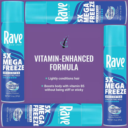 RAVE SPRAY MEGA UNSCENTED