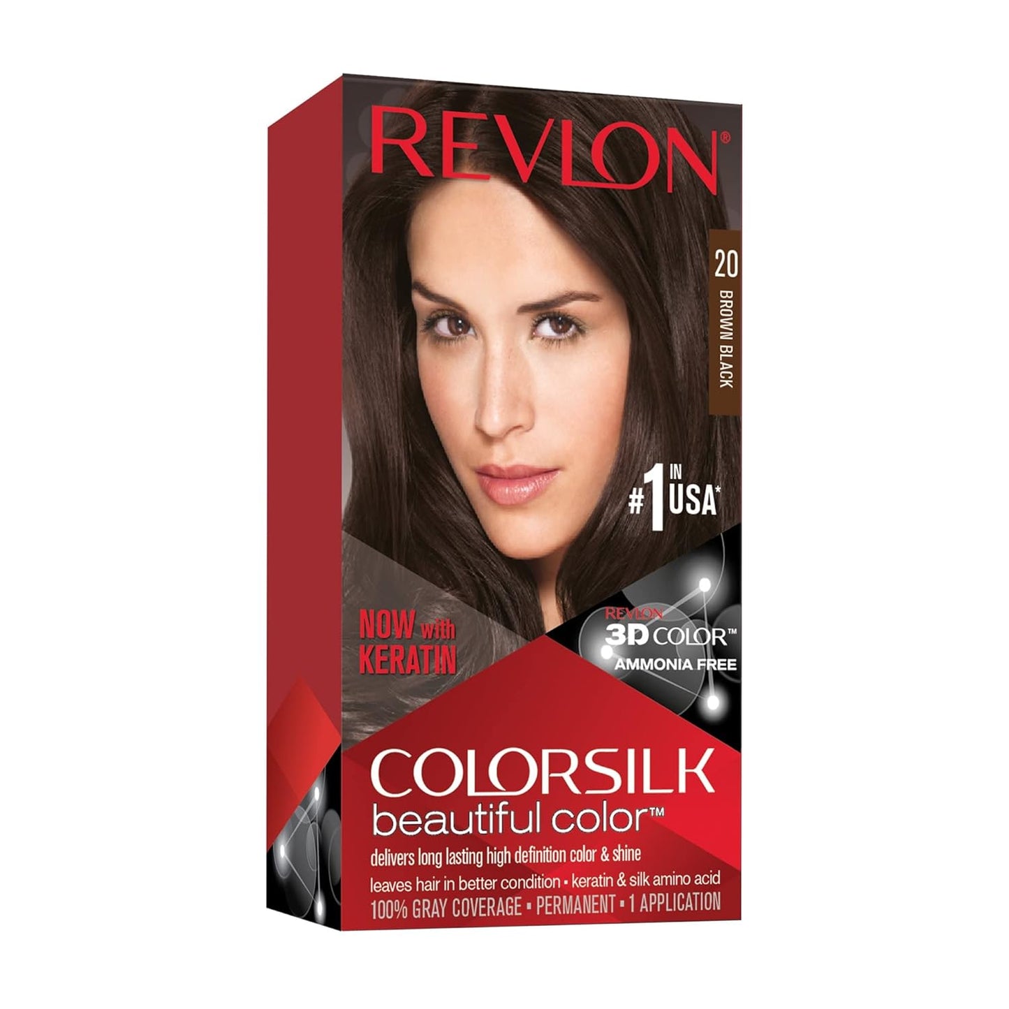 COLORSILK 20 BLACK-BROWN